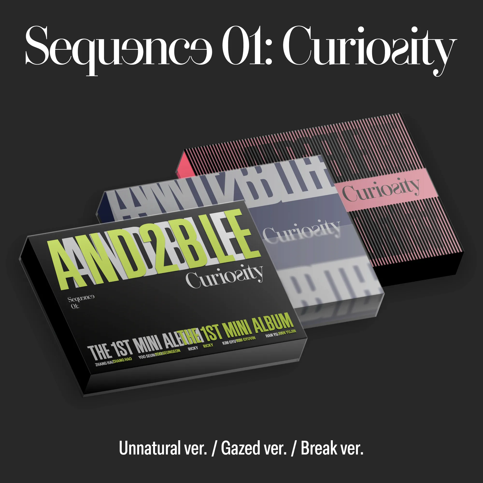 AND2BLE 1st Mini Album [Sequence 01: Curiosity]【日本限定特典付輸入盤】